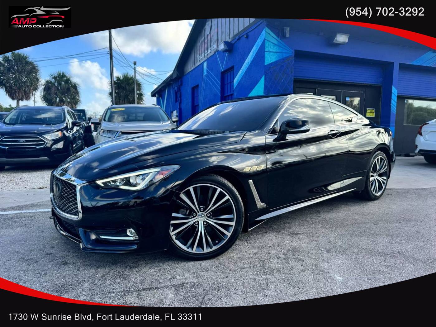 2019 INFINITI Q60 3.0t LUXE — Coupe — 25,687 mi — Fort Lauderdale, FL