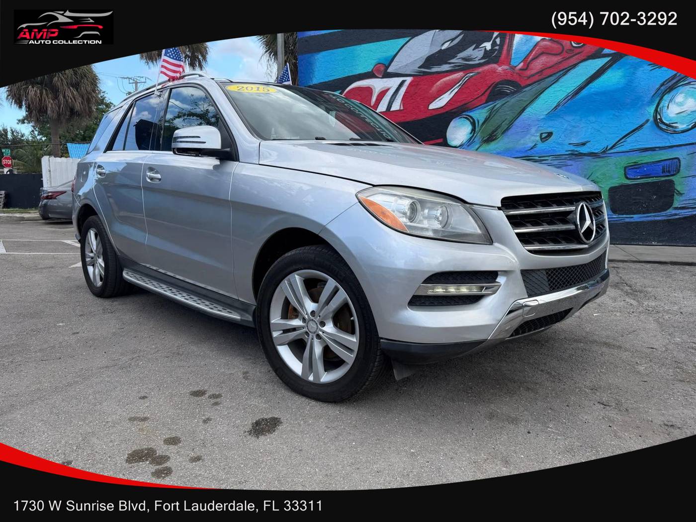 2015 Mercedes-Benz M-Class ML 350 — SUV — 103,341 mi — Fort Lauderdale, FL