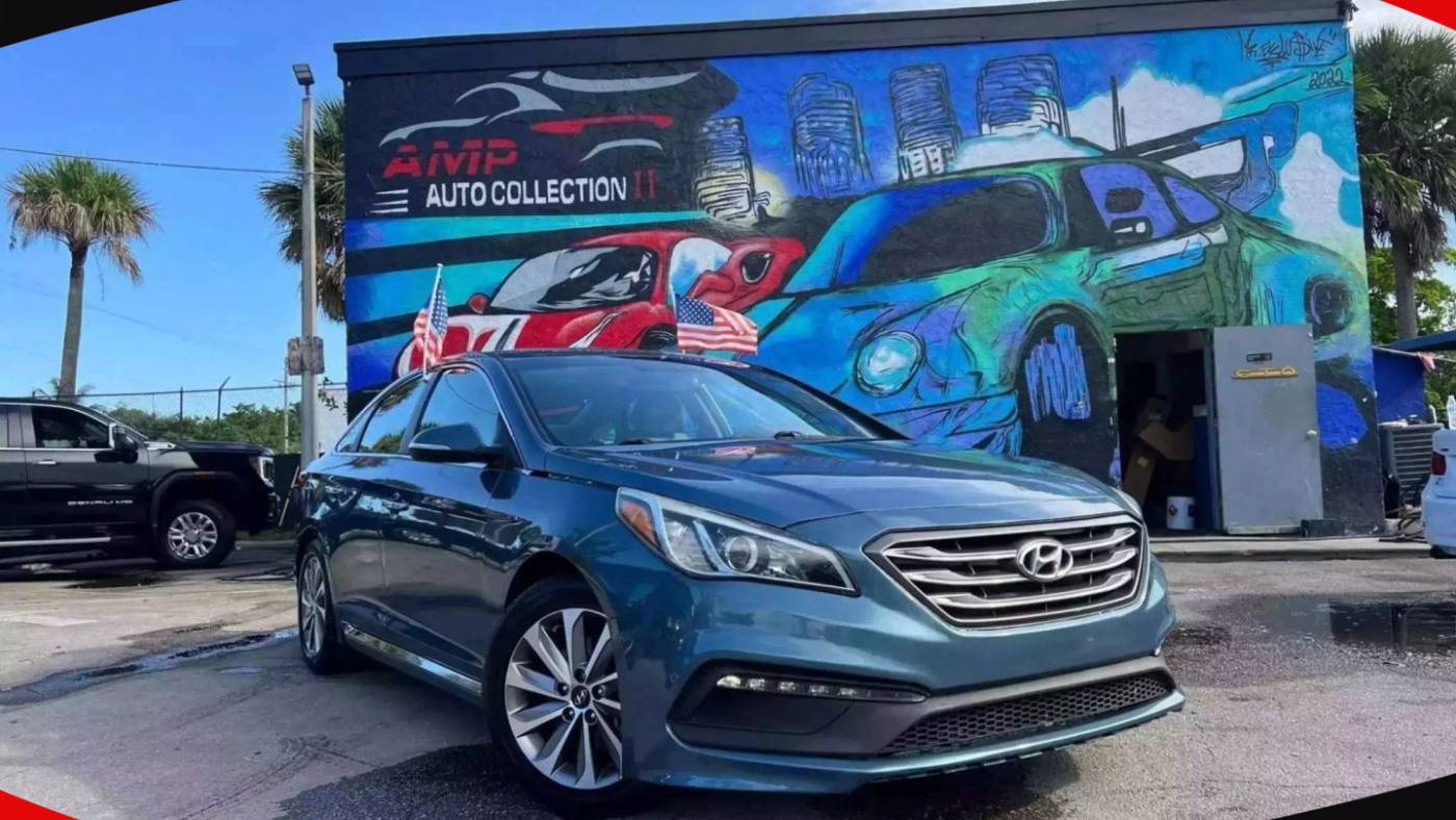 2016 Hyundai Sonata Sport — Sedan — 100,603 mi — Fort Lauderdale, FL