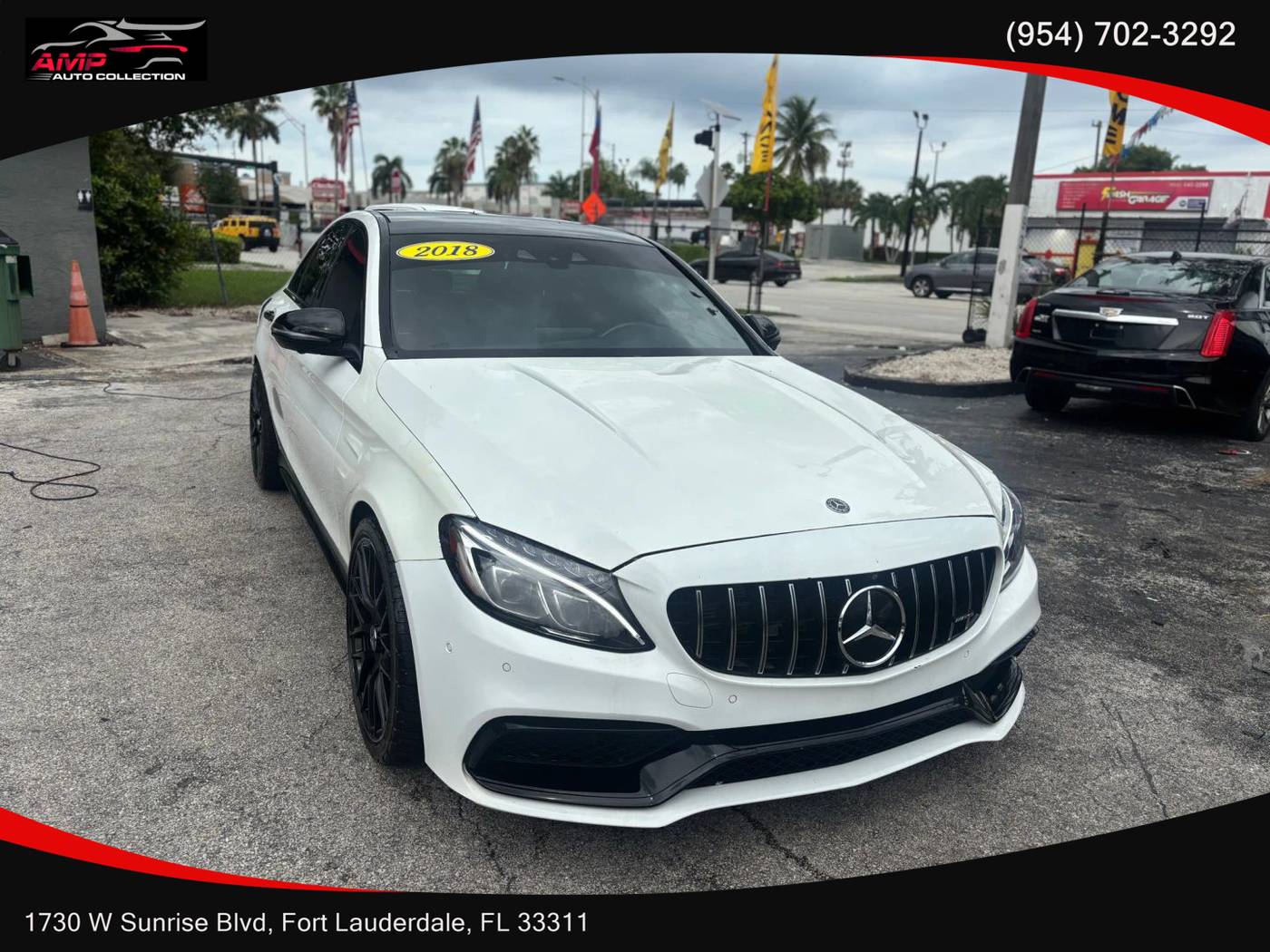 2018 Mercedes-Benz C-Class C 63 S AMG — Sedan — 118,761 mi — Fort Lauderdale, FL