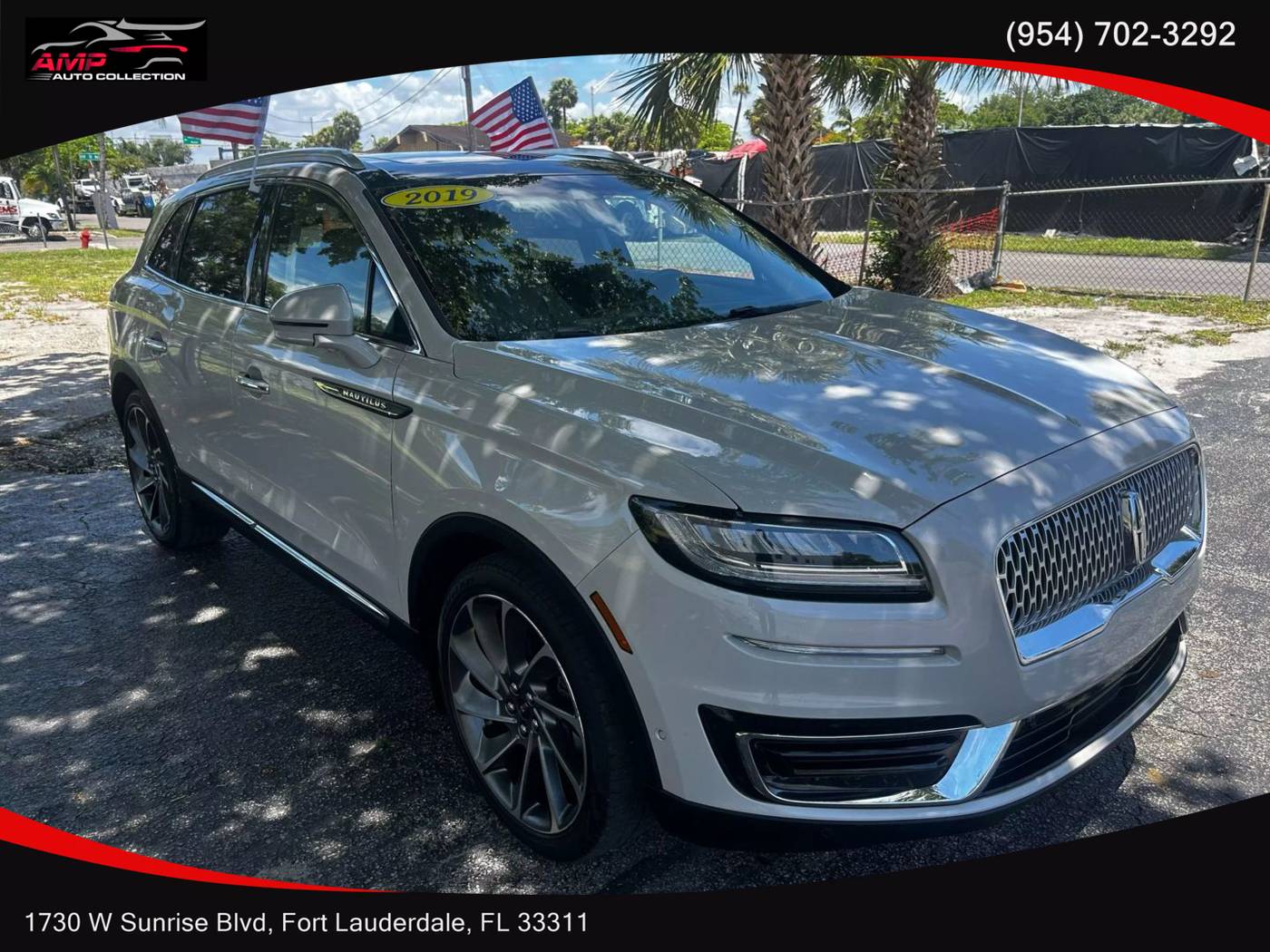 2019 Lincoln Nautilus Reserve — SUV — 108,068 mi — Fort Lauderdale, FL