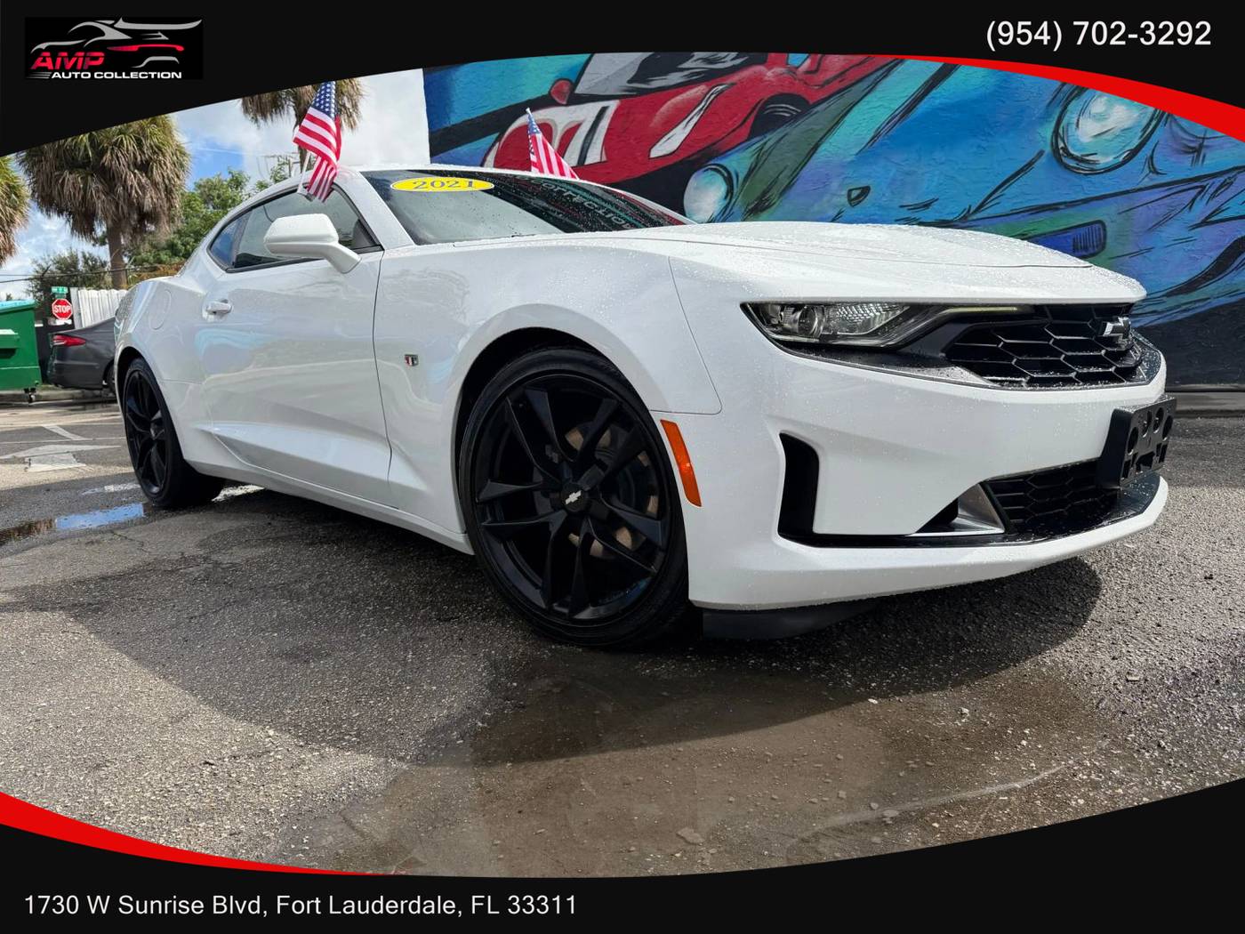 2021 Chevrolet Camaro 1LT — Coupe — 30,392 mi — Fort Lauderdale, FL