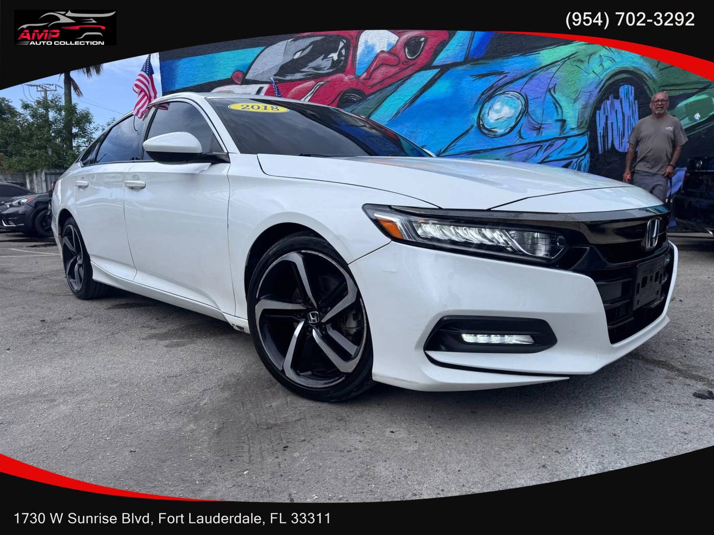 2018 Honda Accord Sport — Sedan — 125,996 mi — Fort Lauderdale, FL