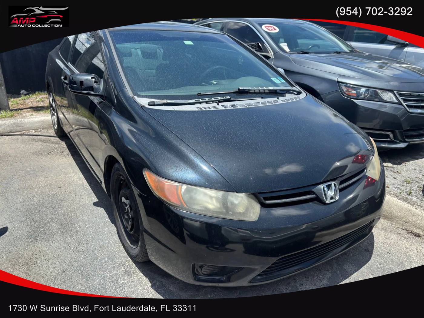2008 Honda Civic LX — Coupe — 185,613 mi — Fort Lauderdale, FL