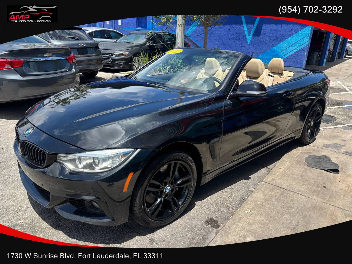 2015 BMW 4 Series 435i — Convertible — 82,741 mi — Fort Lauderdale, FL