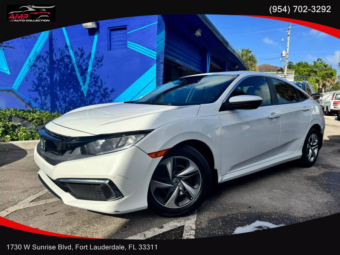 2020 Honda Civic LX — Sedan — 73,362 mi — Fort Lauderdale, FL