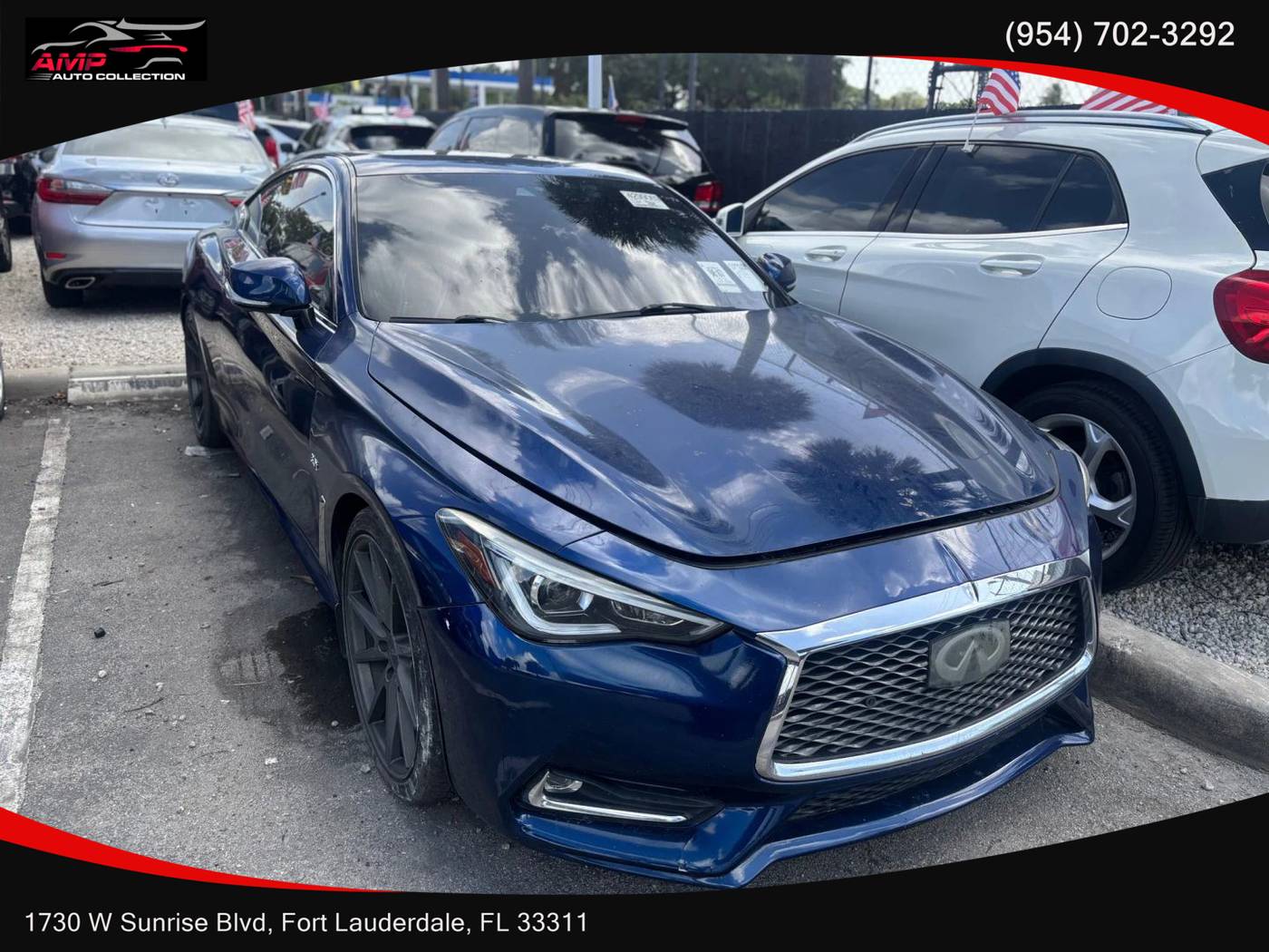 2018 INFINITI Q60 3.0t LUXE — Coupe — 107,006 mi — Fort Lauderdale, FL