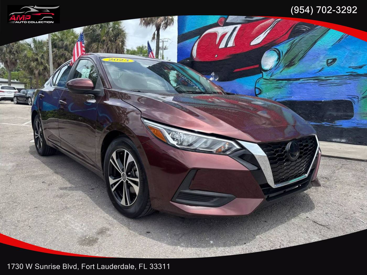 2023 Nissan Sentra SV — Sedan — 48,345 mi — Fort Lauderdale, FL