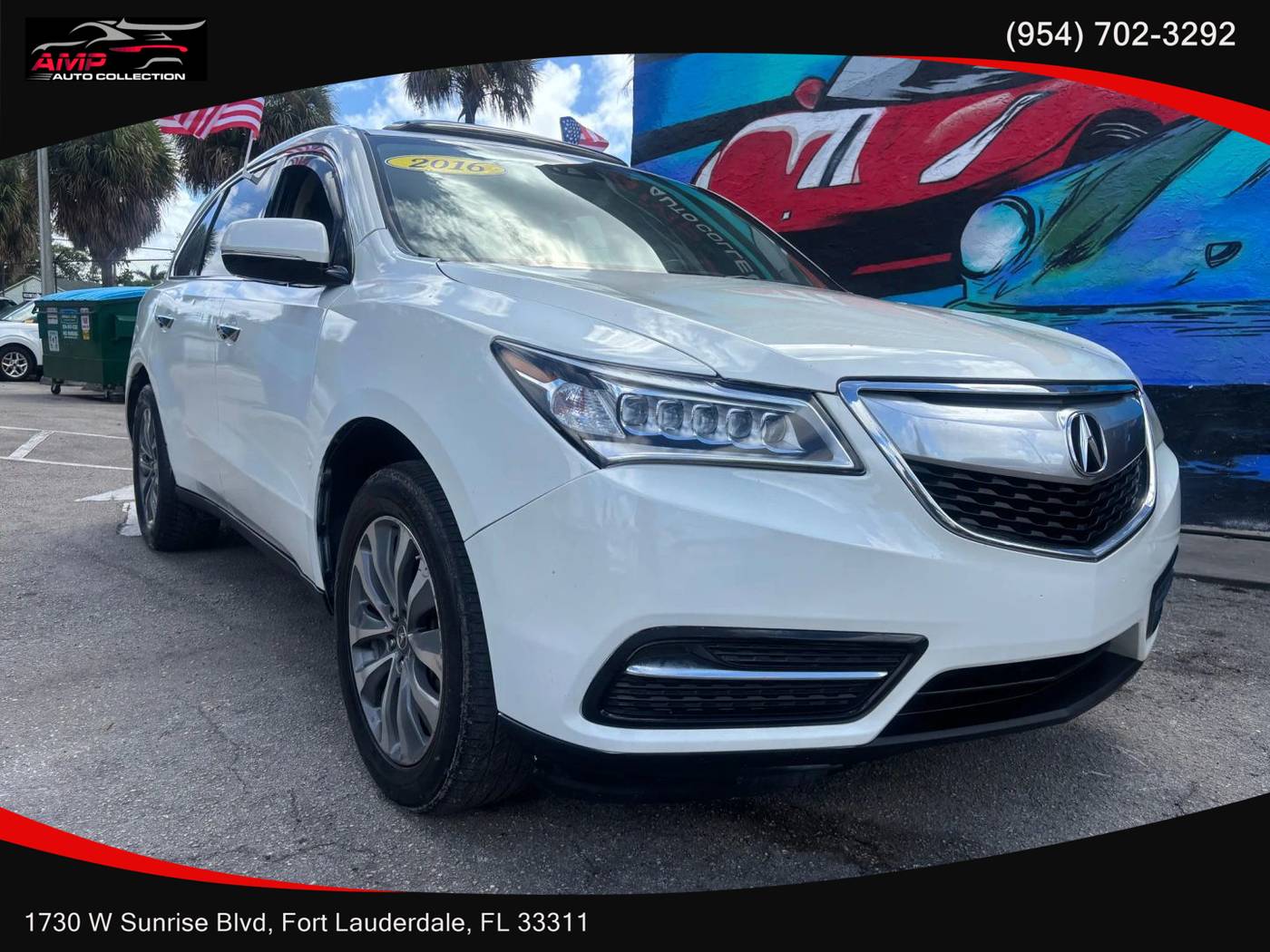 2016 Acura MDX Base — SUV — 107,182 mi — Fort Lauderdale, FL