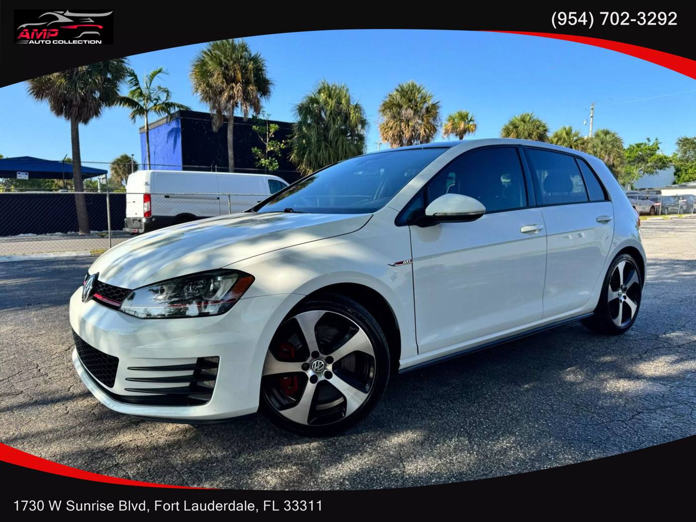 2016 Volkswagen Golf GTI Autobahn — Hatchback — 92,373 mi — Fort Lauderdale, FL