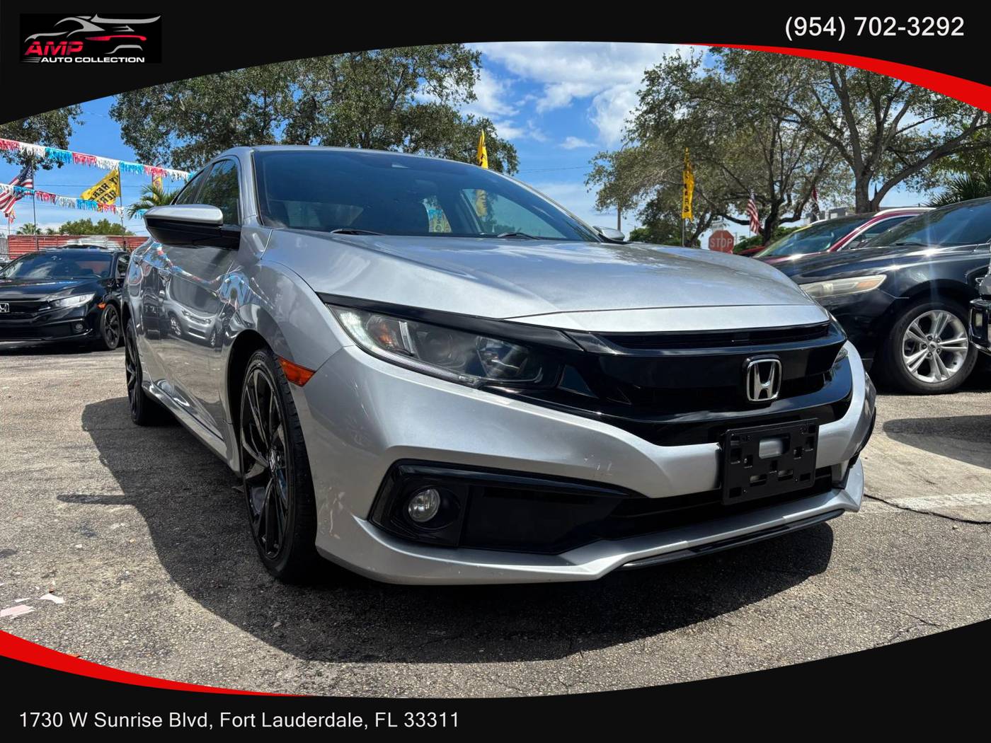2021 Honda Civic Sport — Sedan — 12,955 mi — Fort Lauderdale, FL