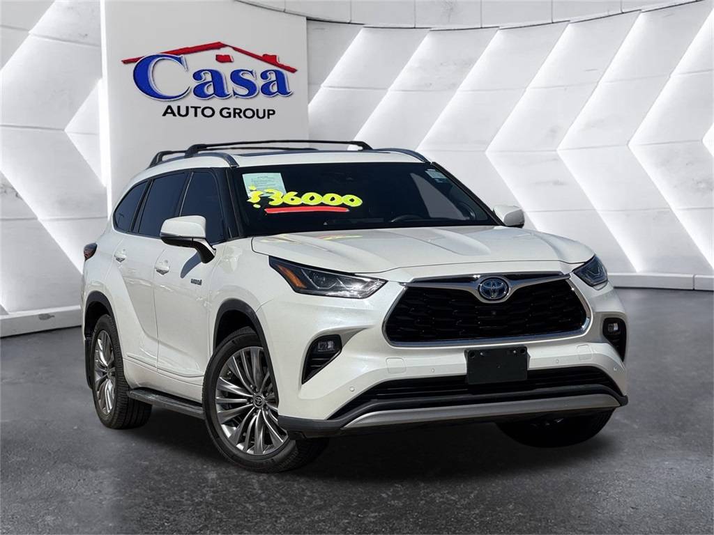 2021 Toyota Highlander Hybrid Platinum — SUV — 73,518 mi — Alamogordo, NM
