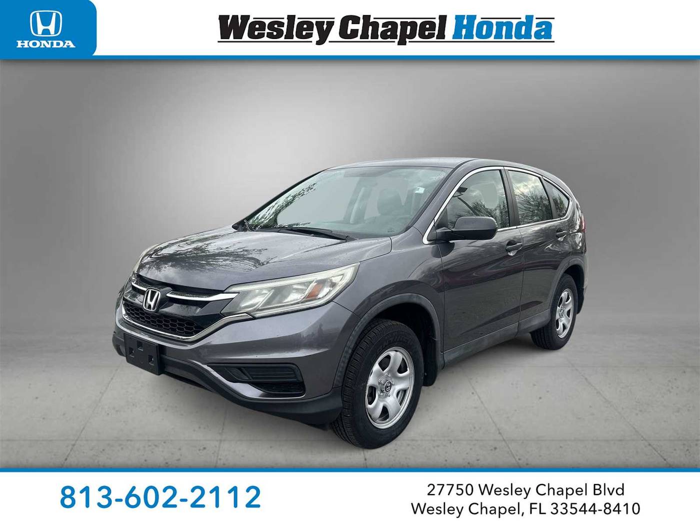2016 Honda CR-V LX — SUV — 102,499 mi — Wesley Chapel, FL
