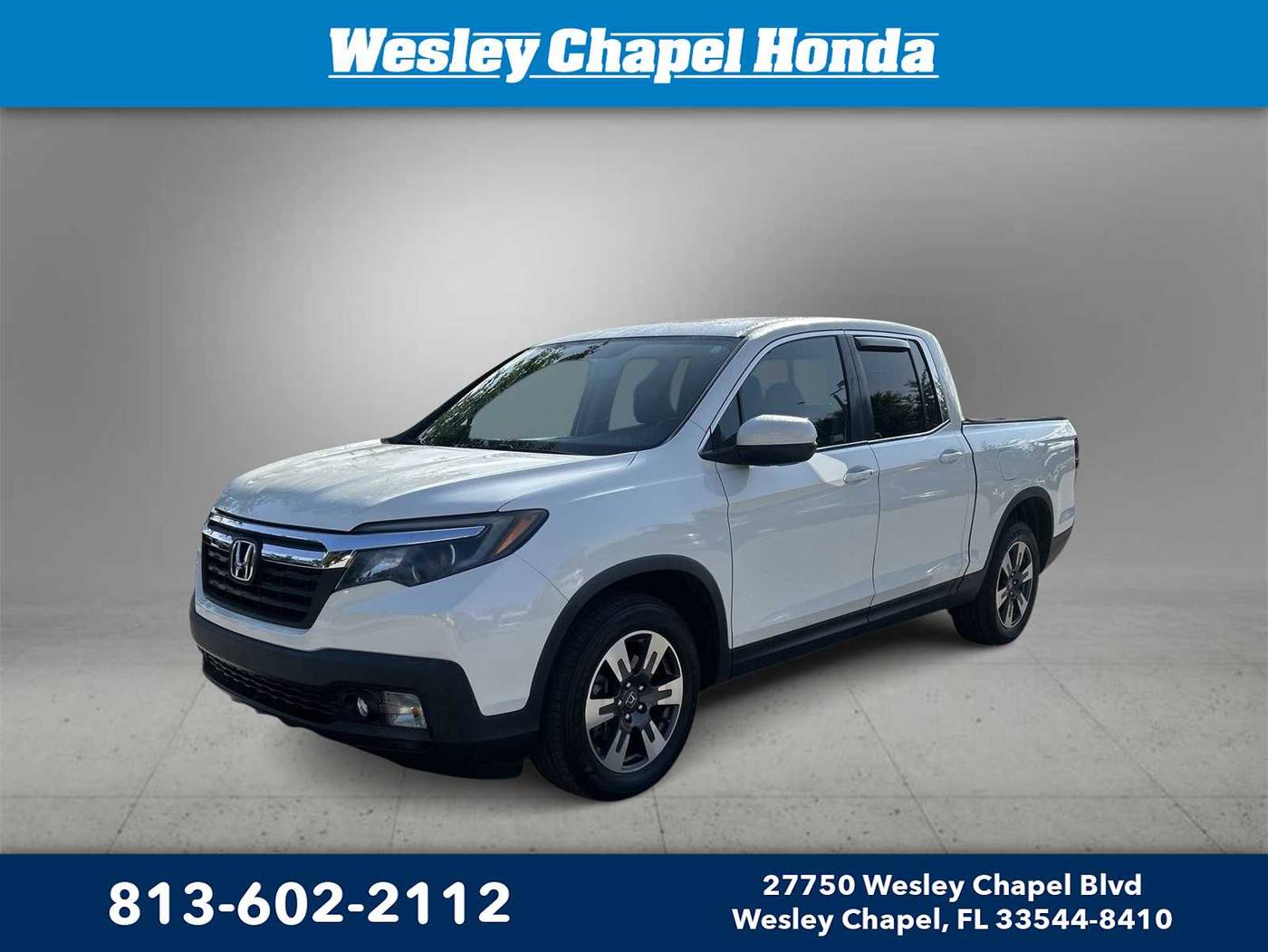 2019 Honda Ridgeline RTL-T — Pickup Truck — 46,551 mi — Wesley Chapel, FL