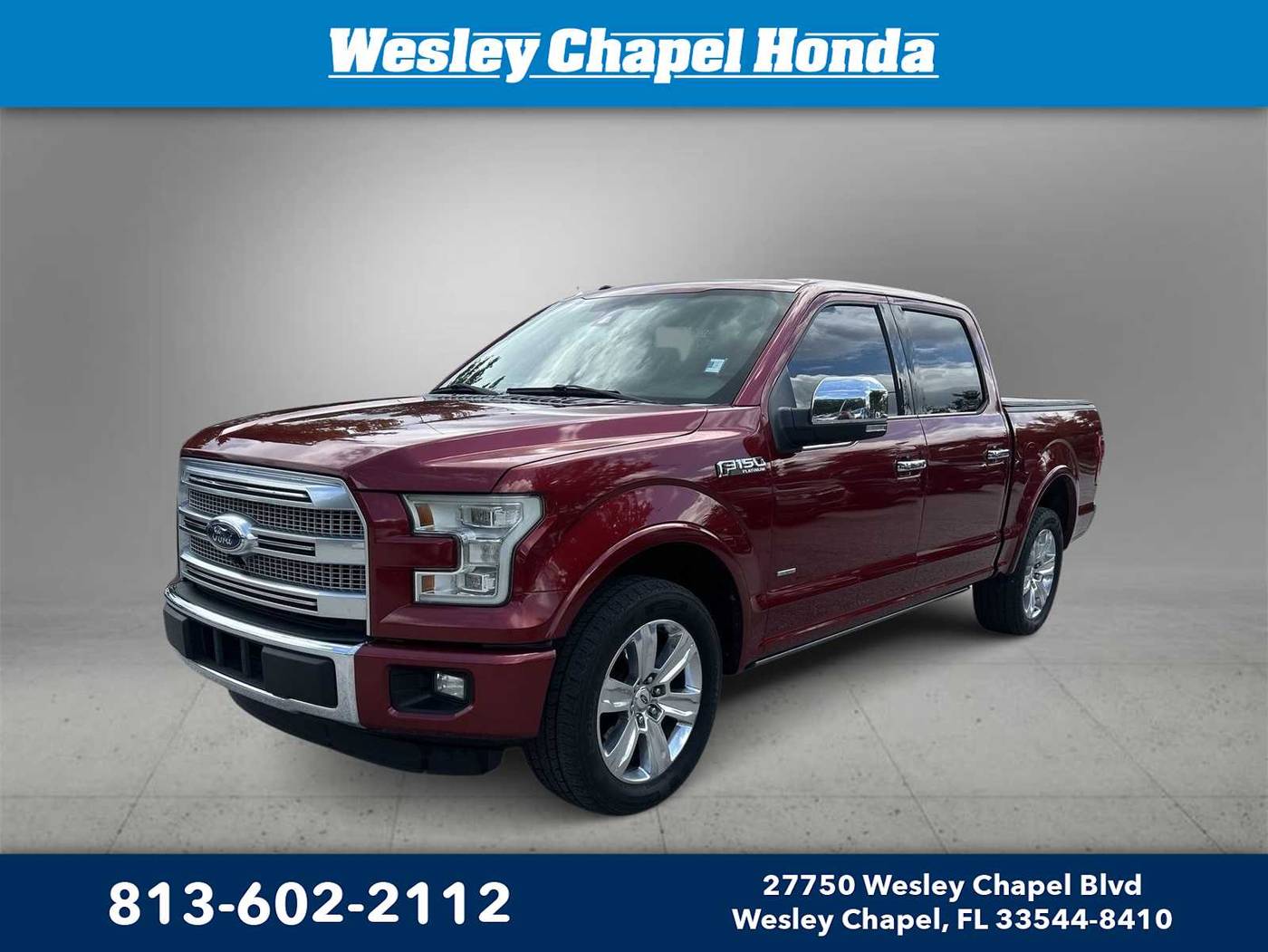 2016 Ford F-150 Platinum — Pickup Truck — 121,166 mi — Wesley Chapel, FL