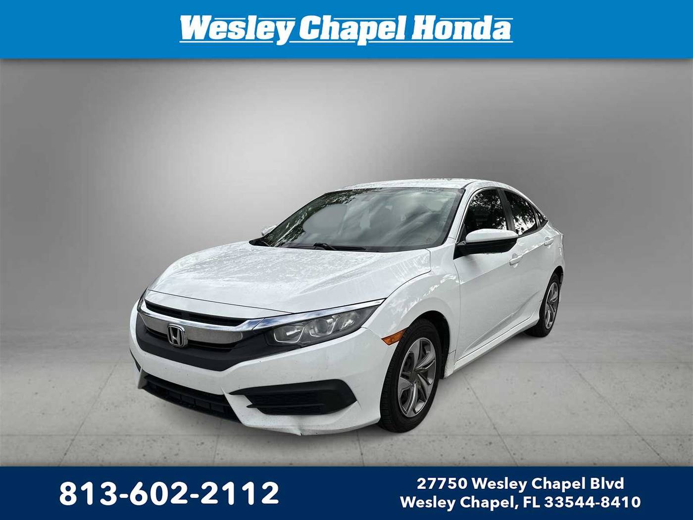 2016 Honda Civic LX — Sedan — 90,474 mi — Wesley Chapel, FL