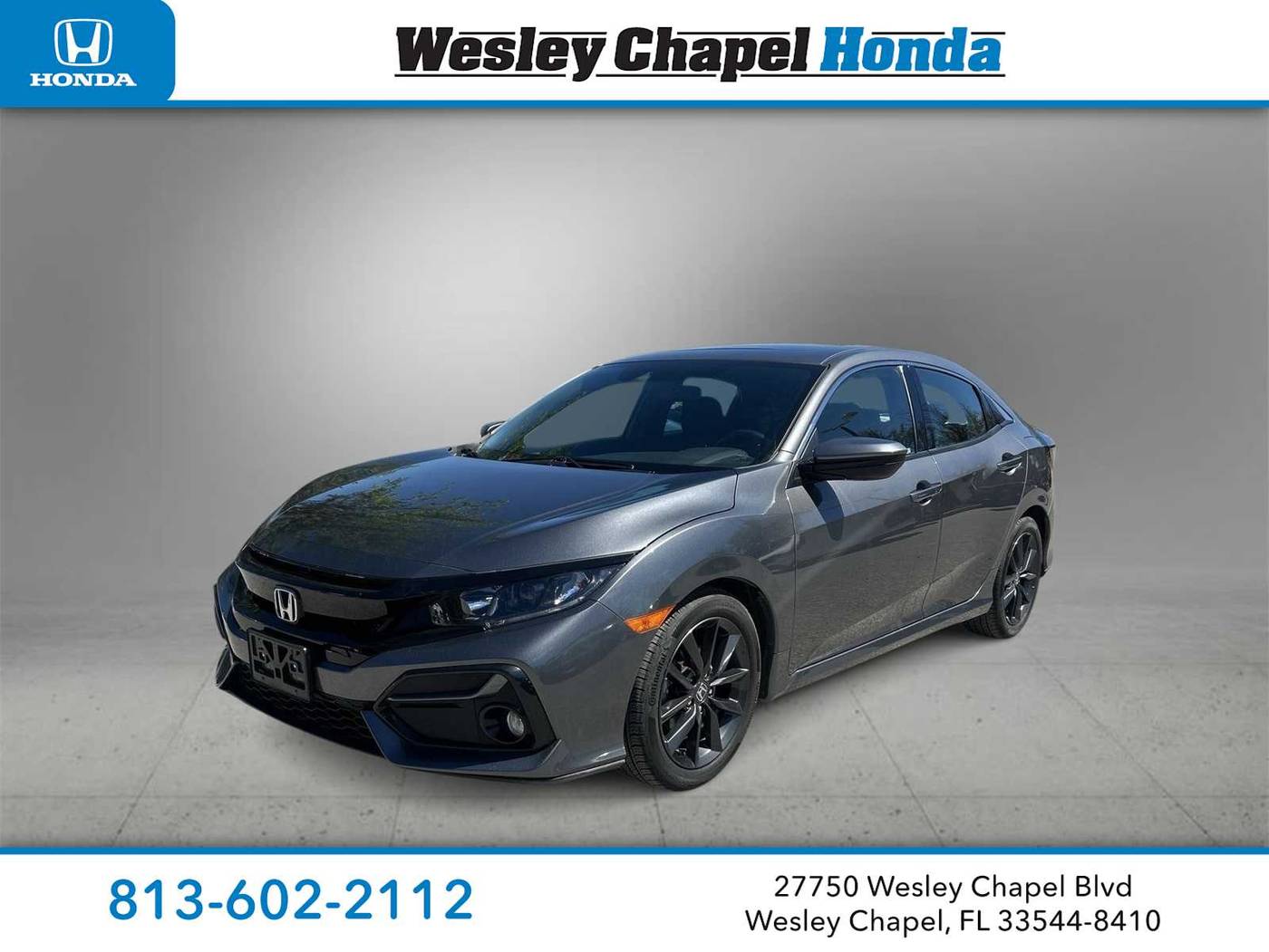 2021 Honda Civic EX — Hatchback — 35,716 mi — Wesley Chapel, FL