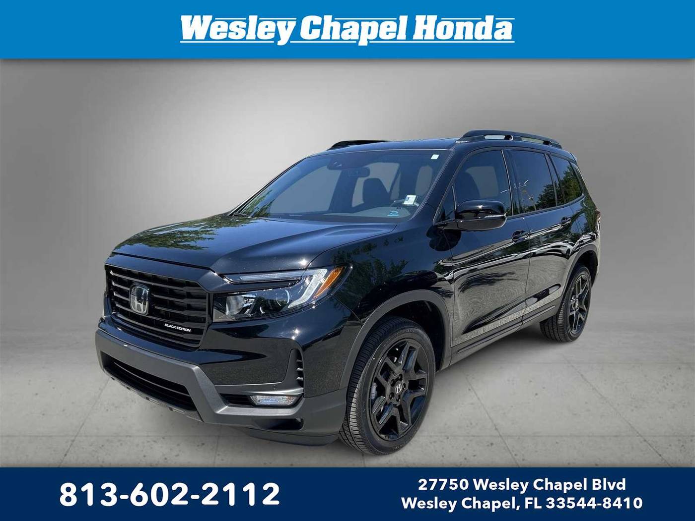 2025 Honda Passport Black Edition — SUV — 7,420 mi — Wesley Chapel, FL