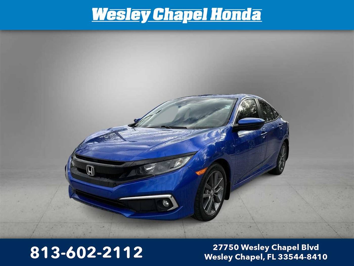 2020 Honda Civic EX-L — Sedan — 54,893 mi — Wesley Chapel, FL