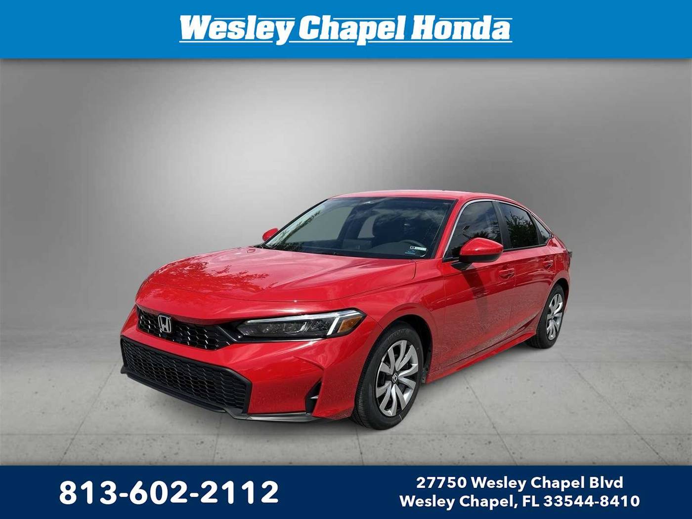 2026 Honda Civic LX — Sedan — 200 mi — Wesley Chapel, FL