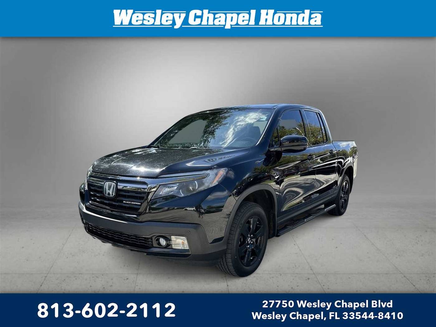 2019 Honda Ridgeline Black Edition — Pickup Truck — 130,610 mi — Wesley Chapel, FL