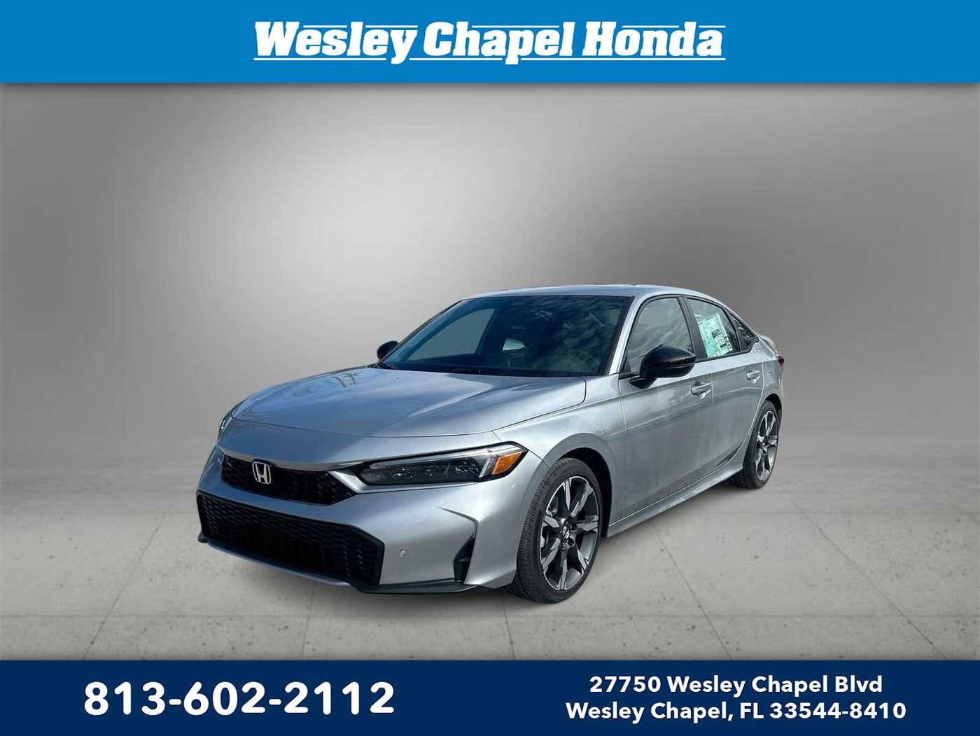 2025 Honda Civic Hybrid Sport Touring — Sedan — 3,071 mi — Wesley Chapel, FL
