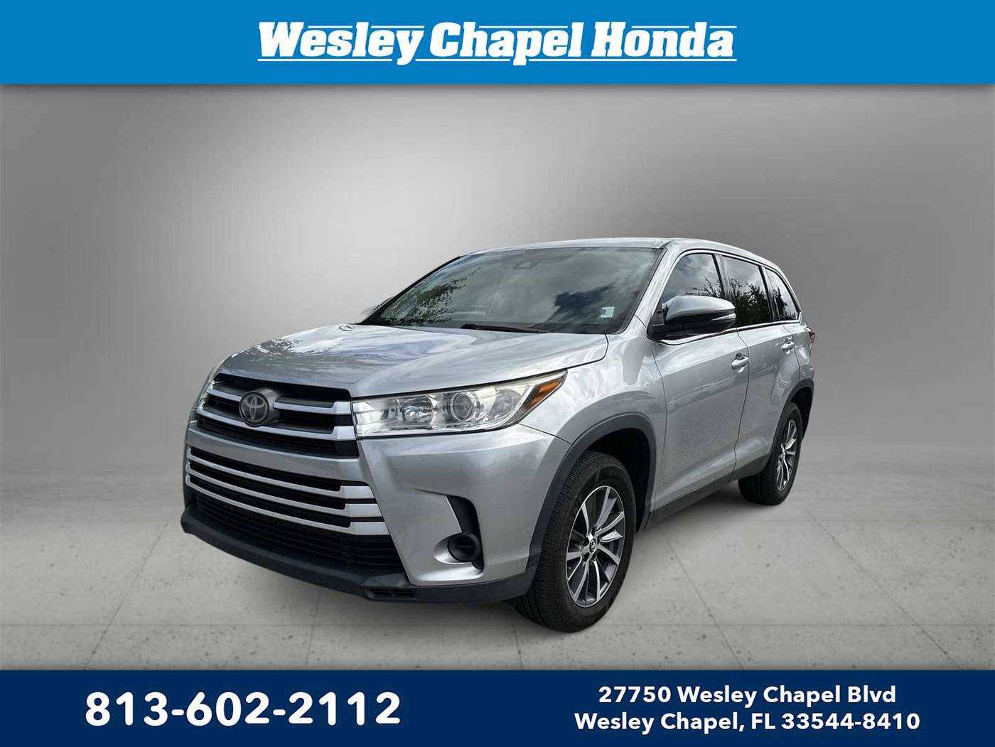 2018 Toyota Highlander LE V6 — SUV — 134,876 mi — Wesley Chapel, FL