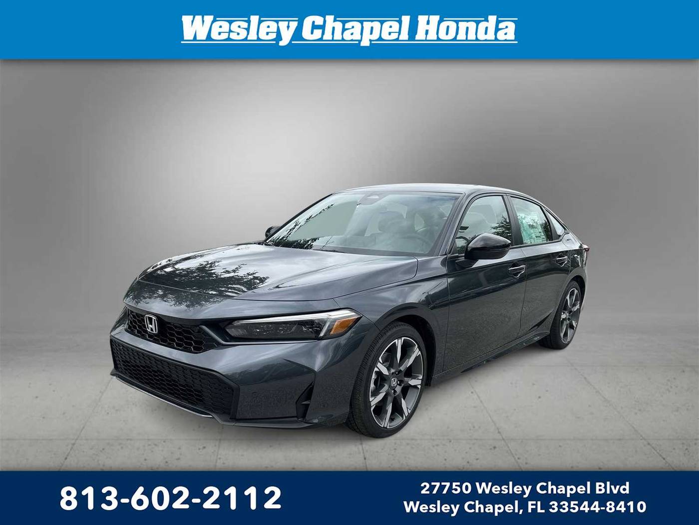 2025 Honda Civic Hybrid Sport Touring — Sedan — 1,992 mi — Wesley Chapel, FL