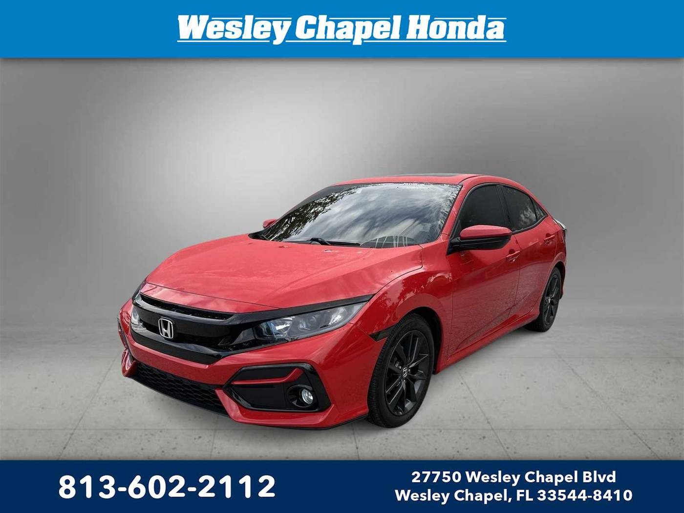 2020 Honda Civic EX — Hatchback — 78,983 mi — Wesley Chapel, FL