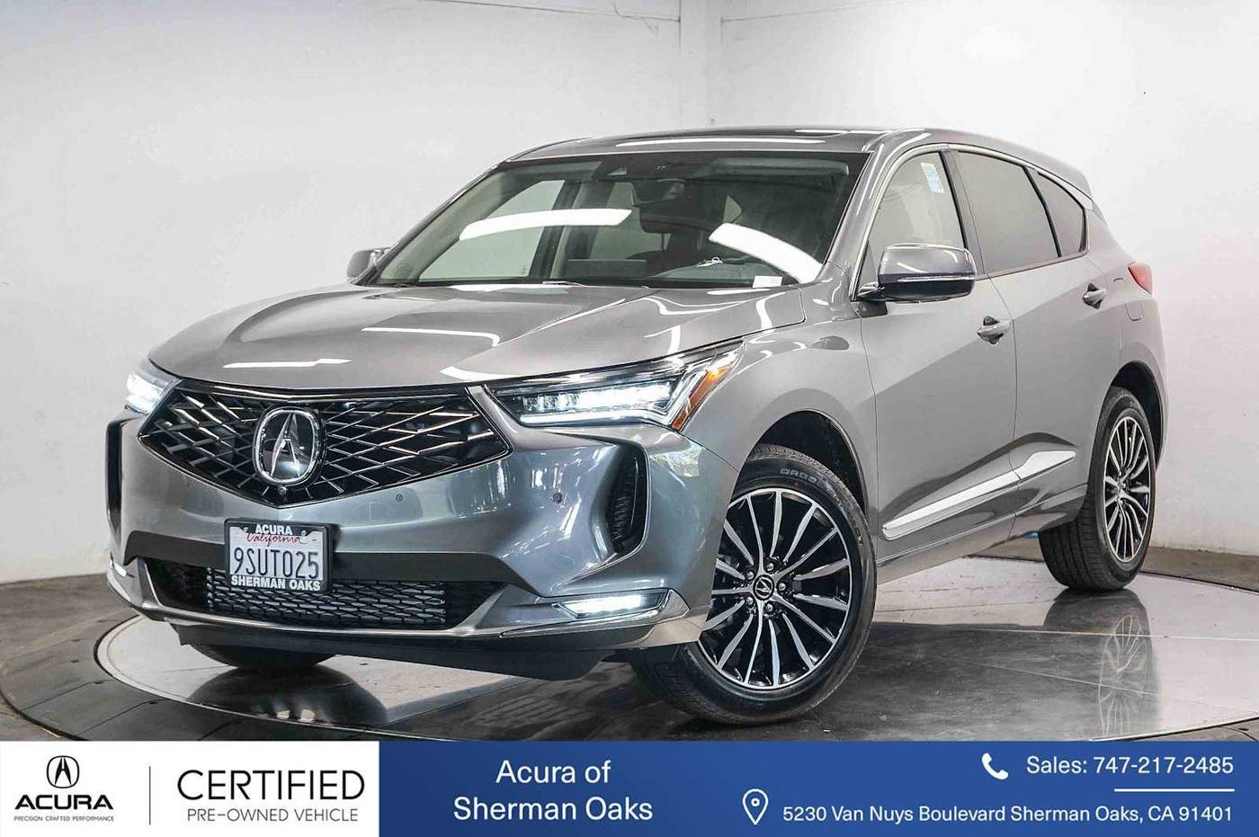 2025 Acura RDX Advance Package — SUV — 1,665 mi — Sherman Oaks, CA