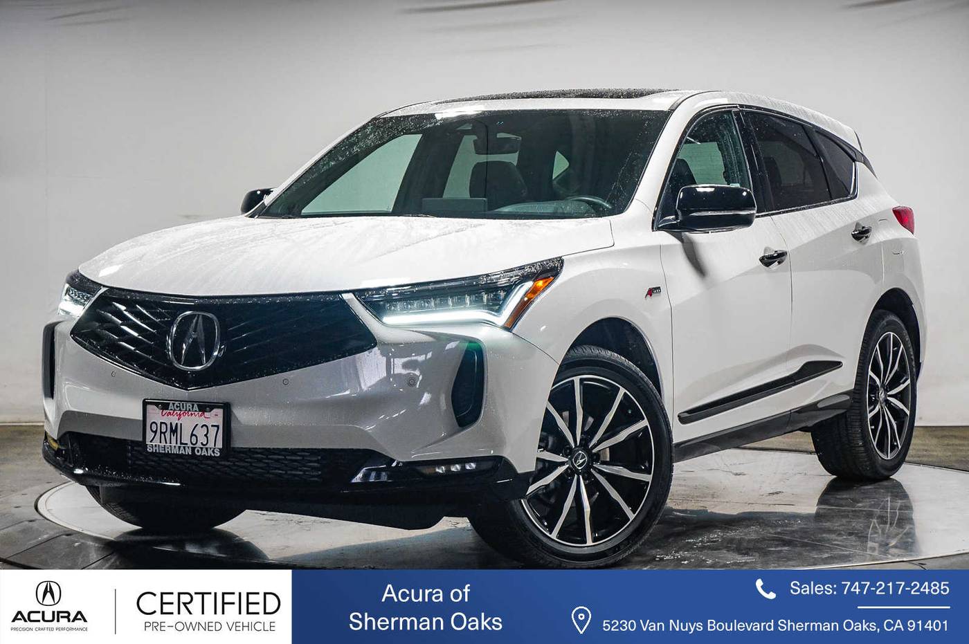 2025 Acura RDX A-Spec Advance Package — SUV — 3,312 mi — Sherman Oaks, CA
