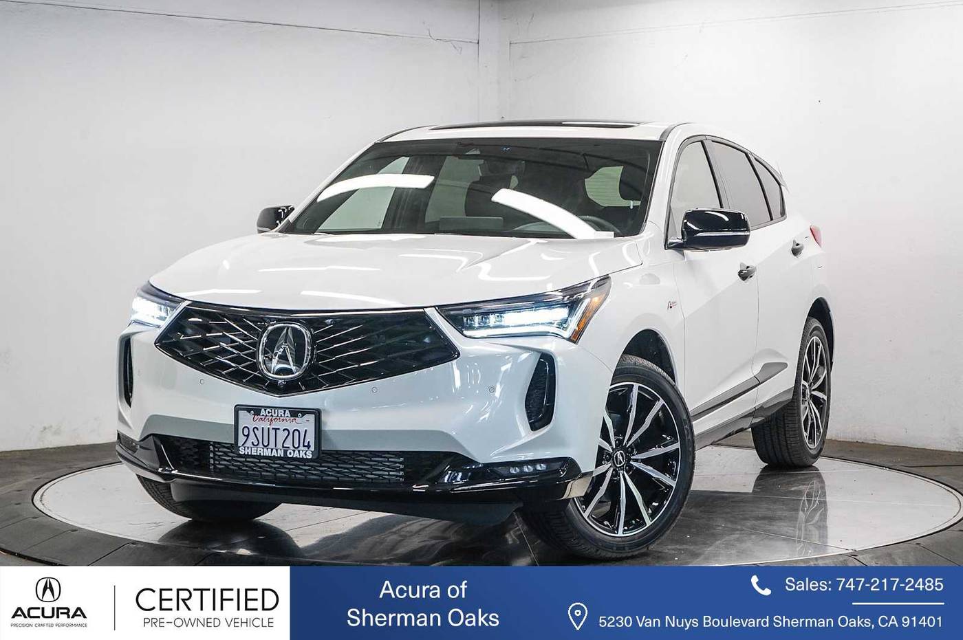 2025 Acura RDX A-Spec Advance Package — SUV — 485 mi — Sherman Oaks, CA