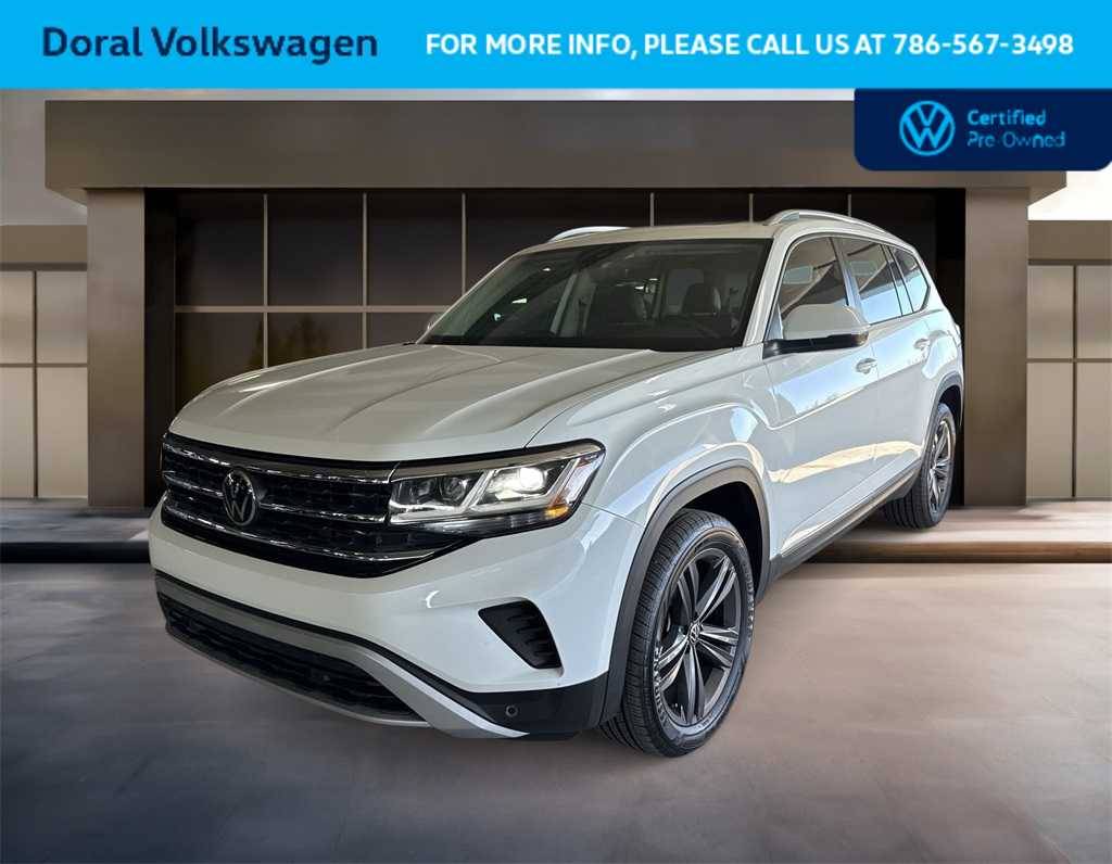 2021 Volkswagen Atlas SEL — SUV — 34,362 mi — Doral, FL