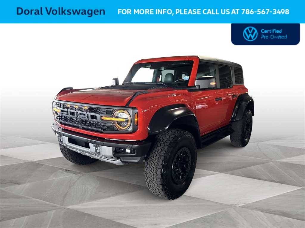 2022 Ford Bronco Raptor — SUV — 9,596 mi — Doral, FL