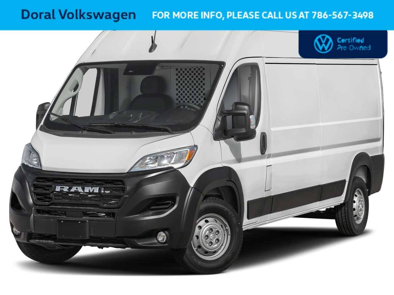 2024 Ram ProMaster Cargo Van Tradesman 2500 — Cargo Van — 37 mi — Doral, FL