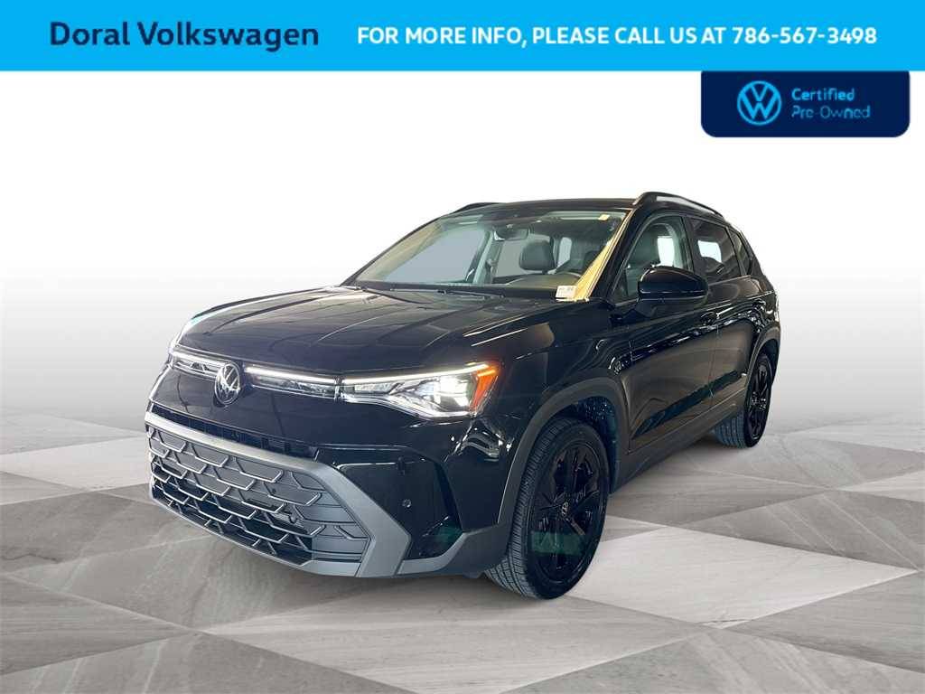2025 Volkswagen Taos SE Black — SUV — 4,357 mi — Doral, FL