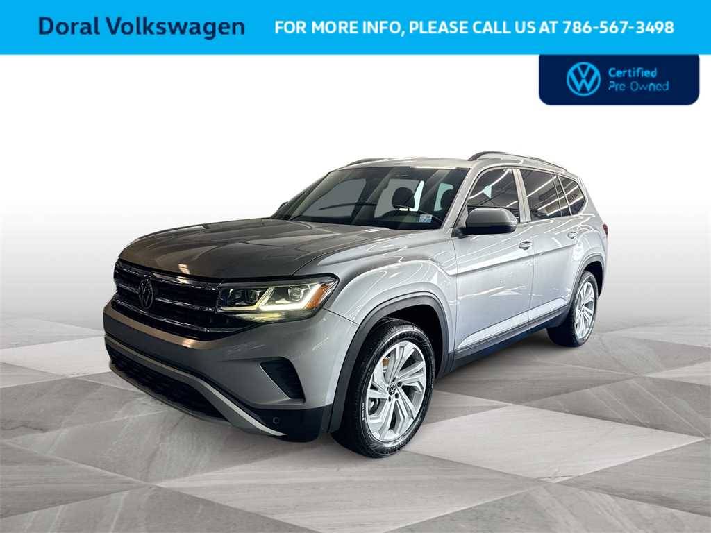 2021 Volkswagen Atlas SE with Technology — SUV — 34,382 mi — Doral, FL