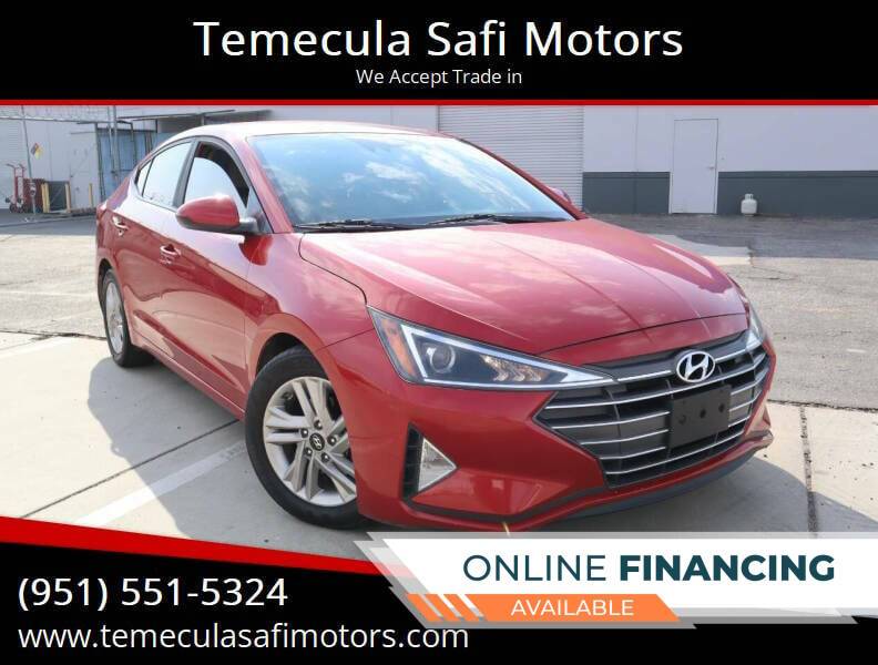 2020 Hyundai Elantra SEL — Sedan — 49,844 mi — Temecula, CA