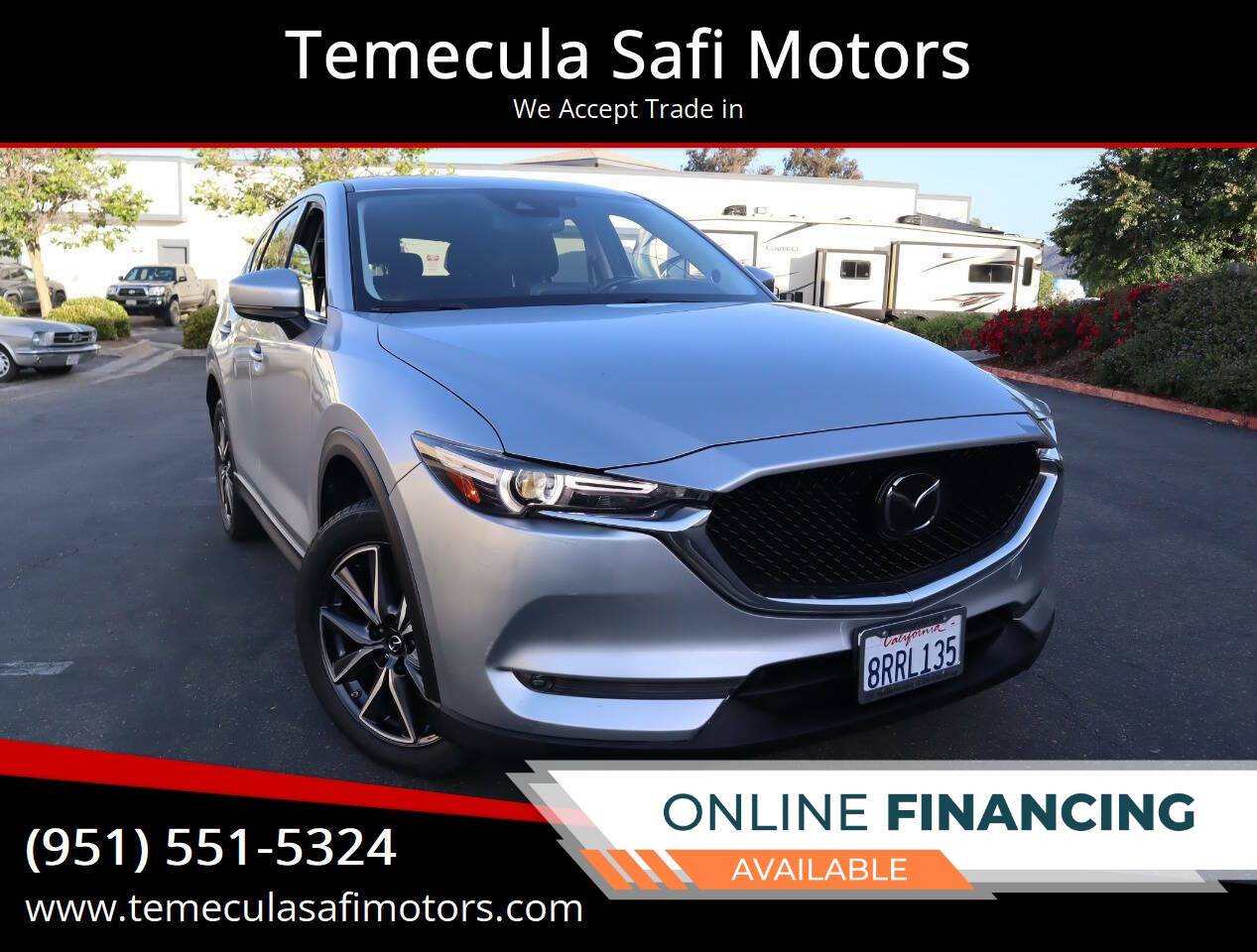 2018 Mazda CX-5 Grand Touring — SUV — 55,779 mi — Temecula, CA