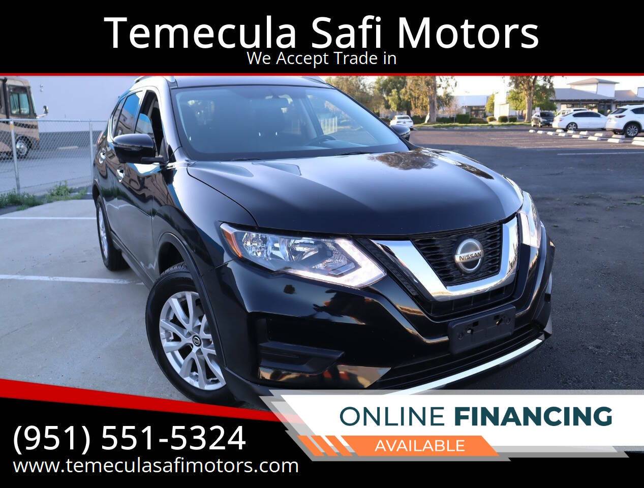 2018 Nissan Rogue SV — SUV — 38,950 mi — Temecula, CA