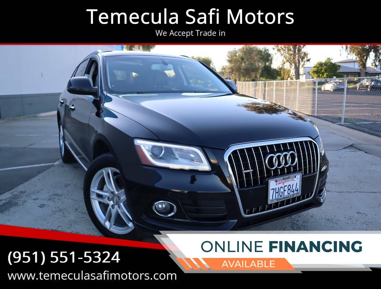 2015 Audi Q5 Premium Plus — SUV — 60,099 mi — Temecula, CA
