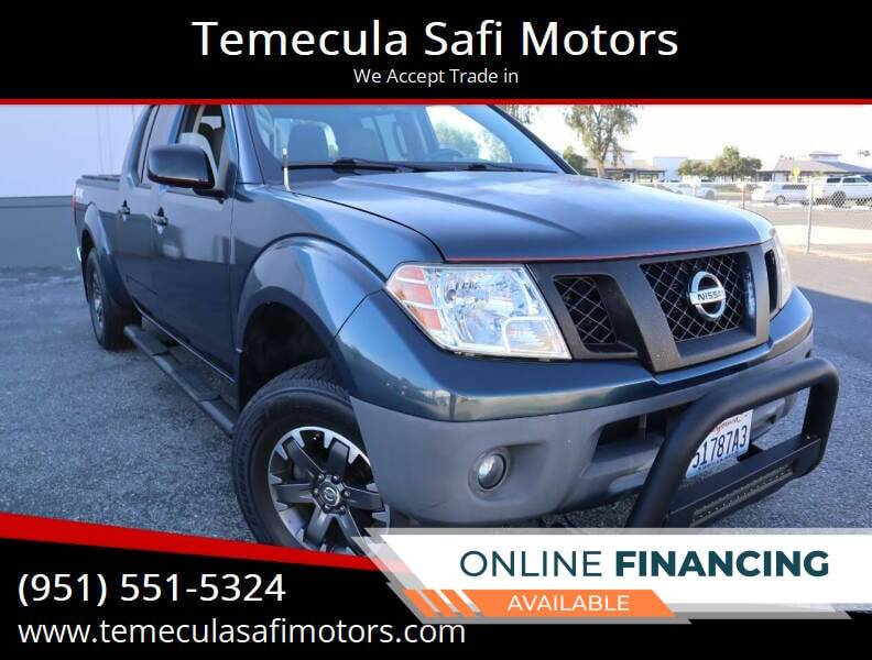 2019 Nissan Frontier SV V6 — Pickup Truck — 32,019 mi — Temecula, CA