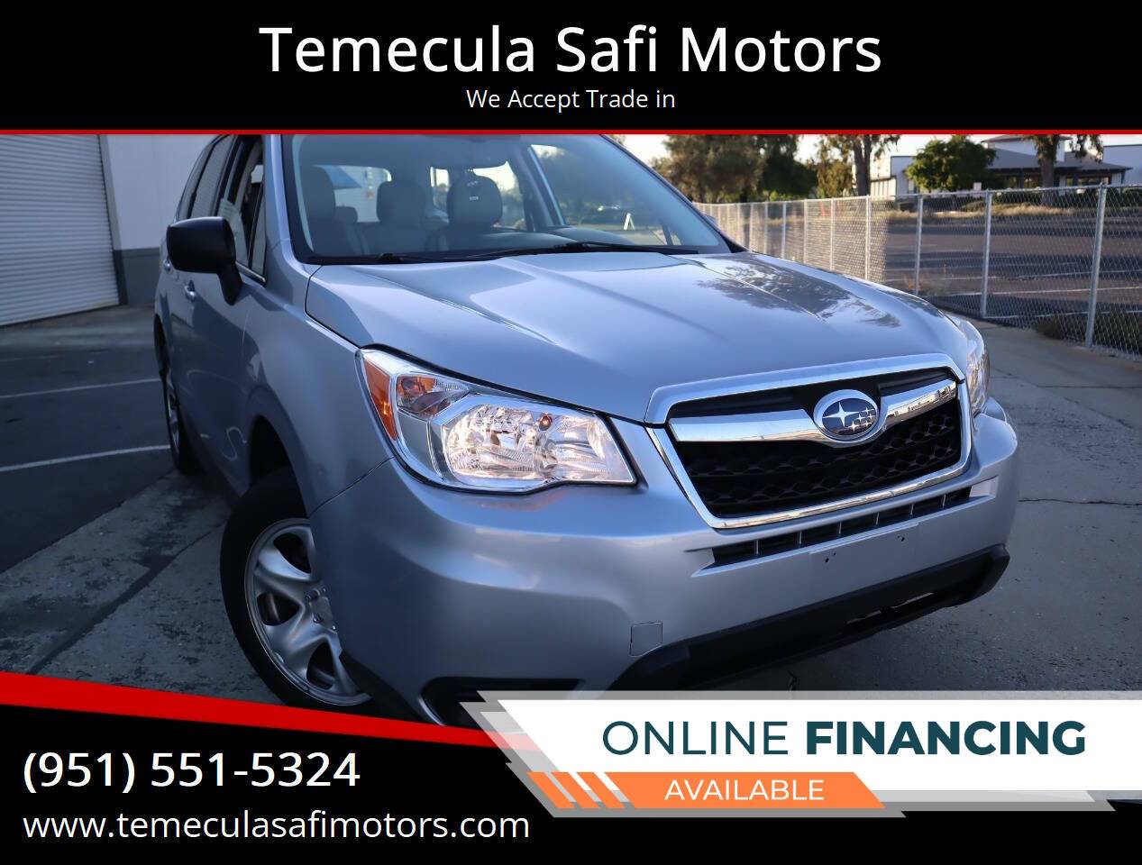 2016 Subaru Forester 2.5i — SUV — 42,518 mi — Temecula, CA