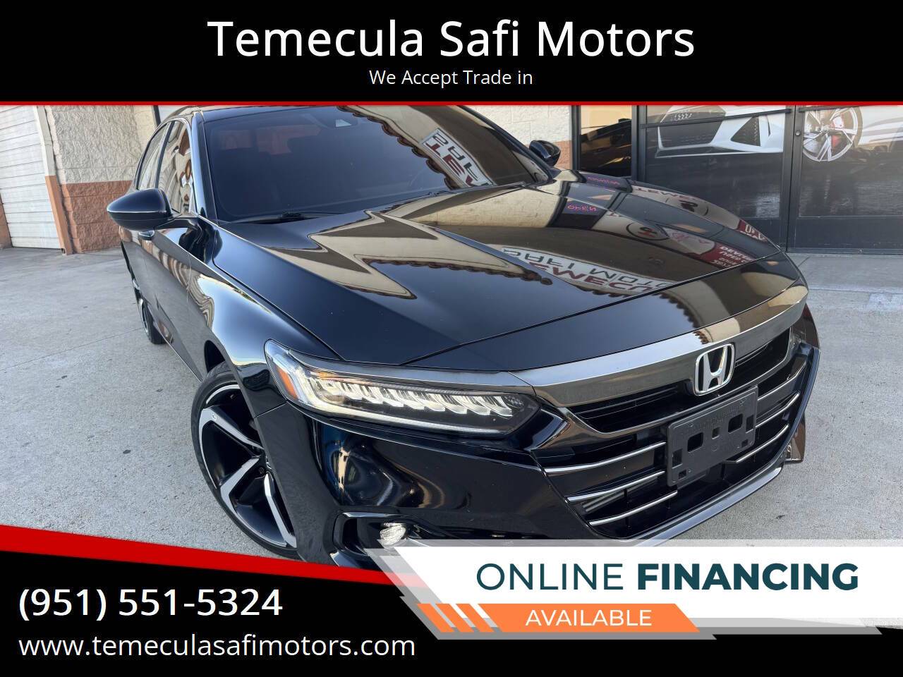 2021 Honda Accord Sport — Sedan — 31,159 mi — Temecula, CA