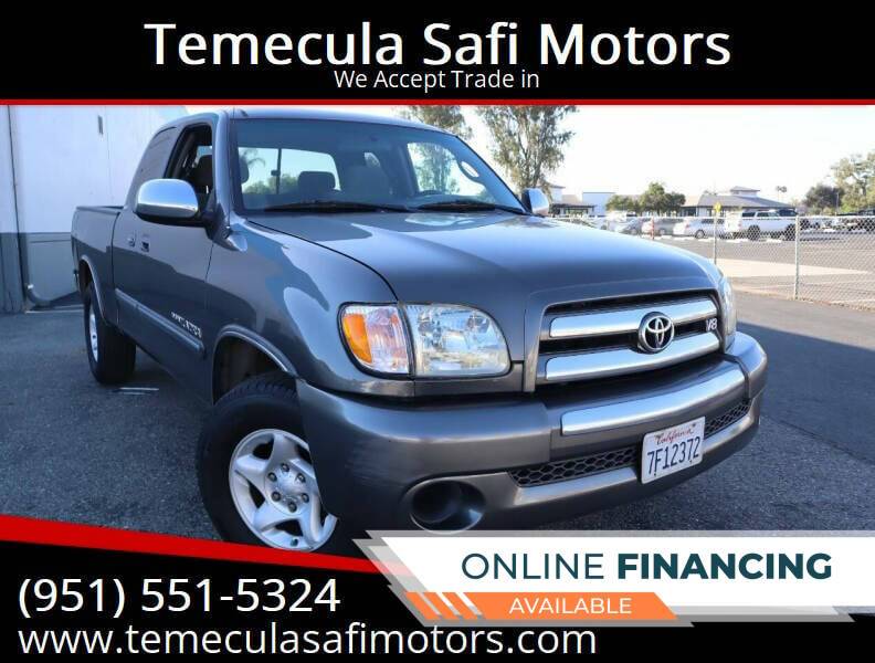 2003 Toyota Tundra SR5 — Pickup Truck — 100,579 mi — Temecula, CA