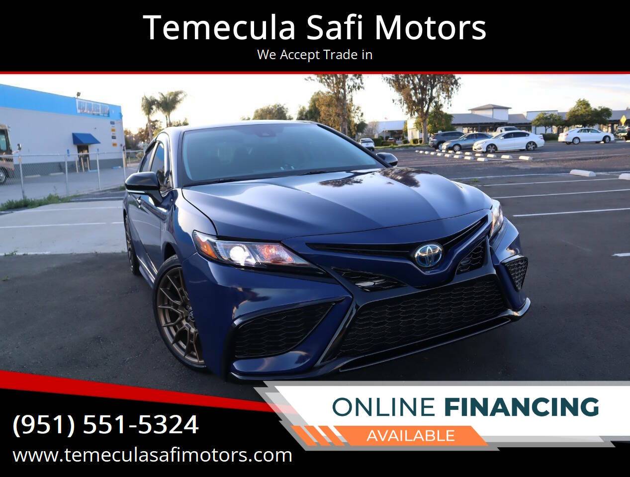 2023 Toyota Camry Hybrid SE — Sedan — 41,710 mi — Temecula, CA