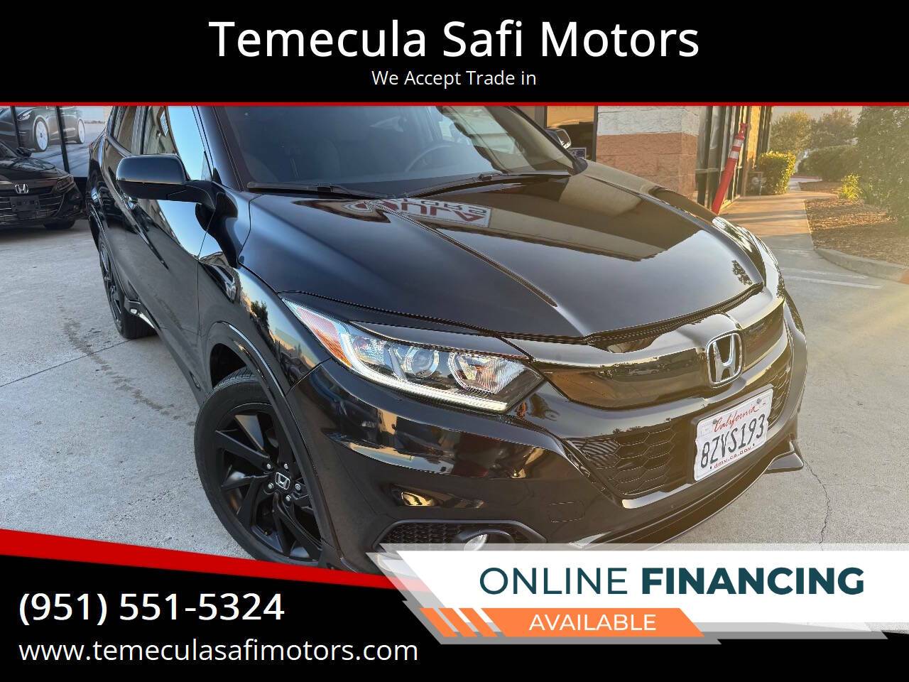 2022 Honda HR-V Sport — SUV — 31,056 mi — Temecula, CA