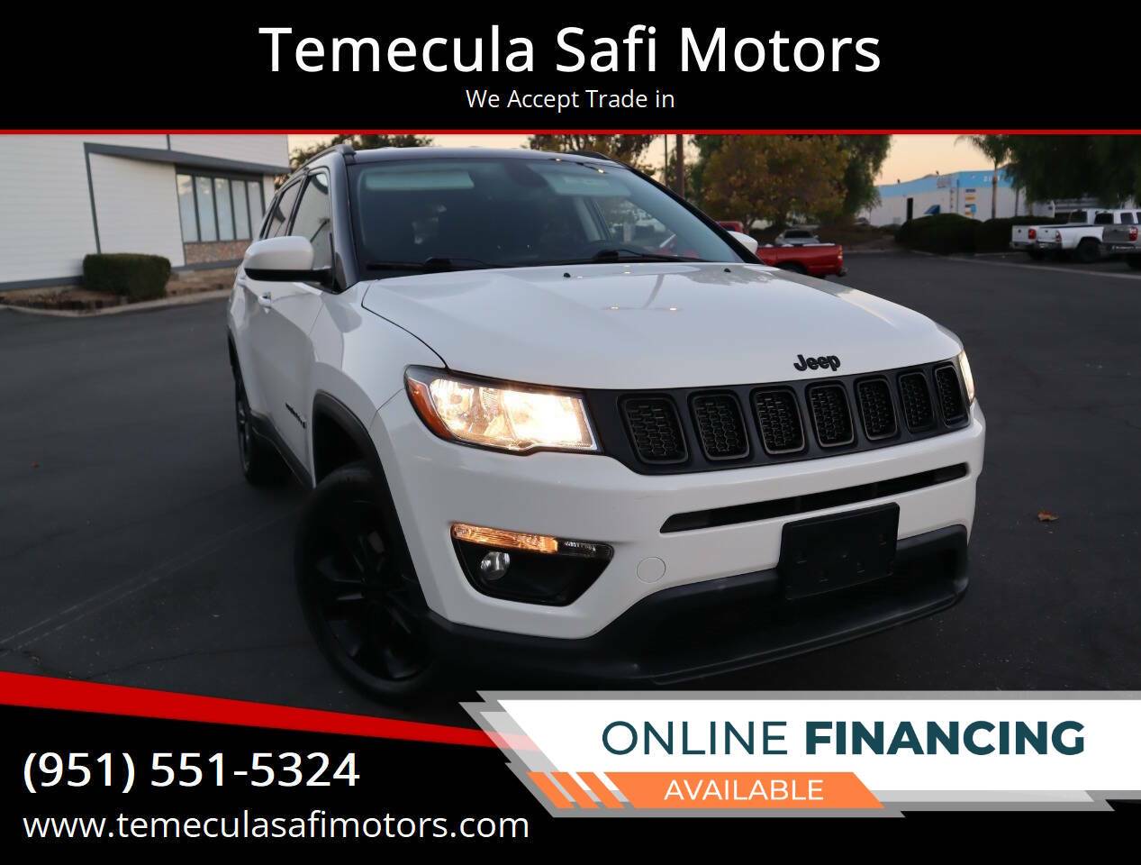 2019 Jeep Compass Altitude — SUV — 57,480 mi — Temecula, CA