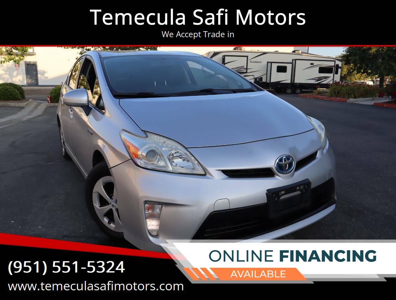 2013 Toyota Prius Five — Sedan — 87,030 mi — Temecula, CA