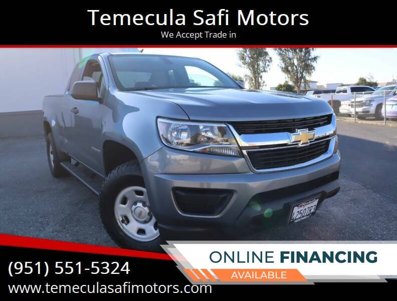 2019 Chevrolet Colorado WT — Pickup Truck — 33,615 mi — Temecula, CA